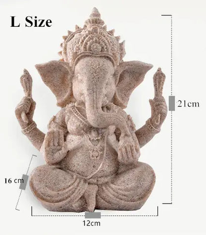 Lord Ganesh Sculpture Home Decor Crafts