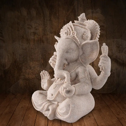 Lord Ganesh Sculpture Home Decor Crafts