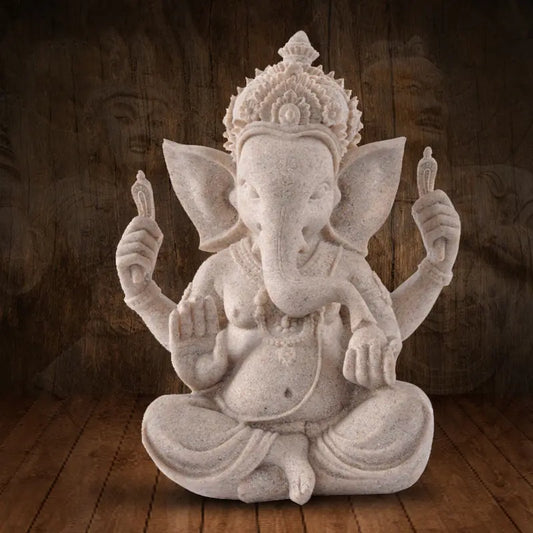 Lord Ganesh Sculpture Home Decor Crafts